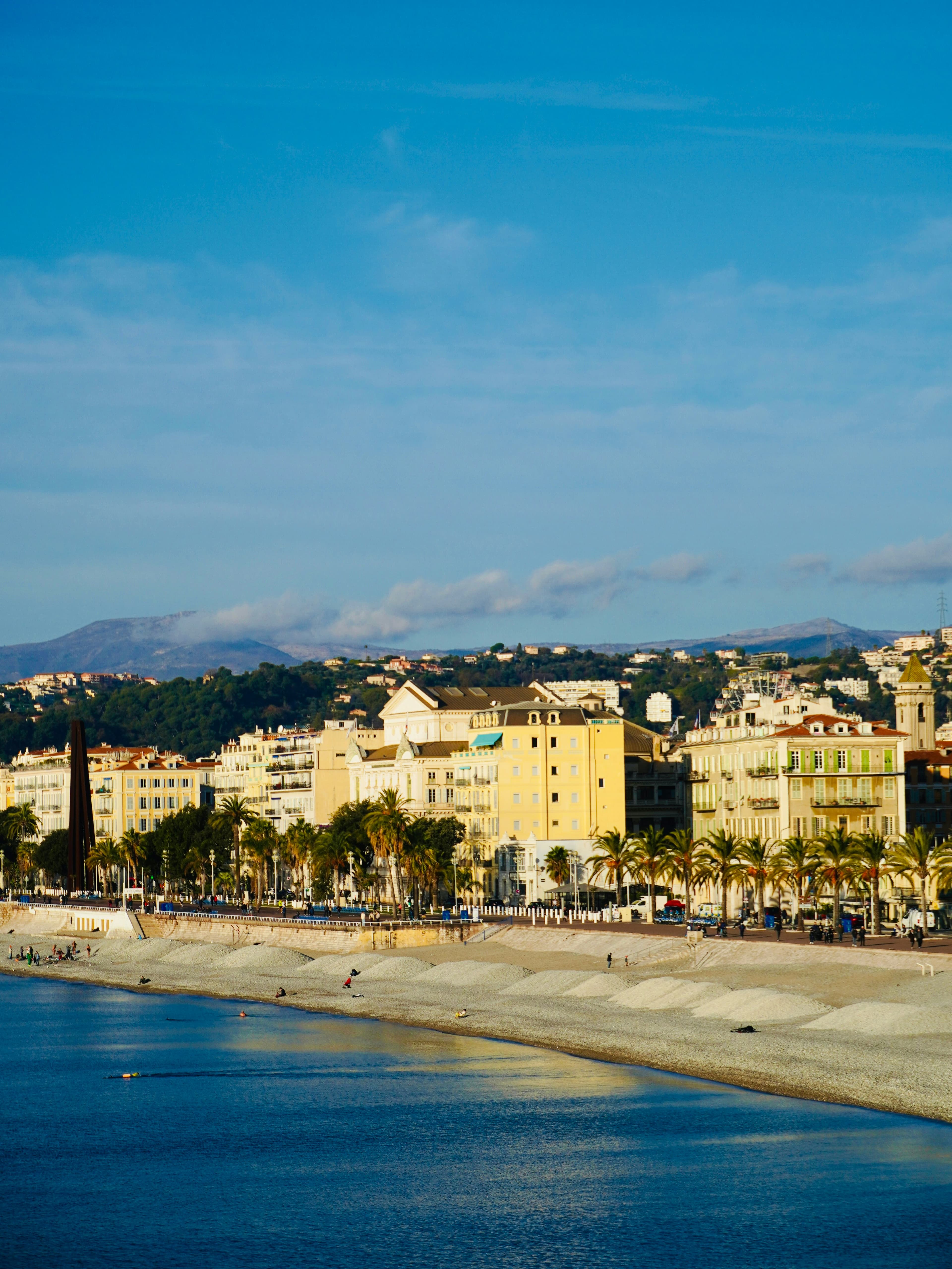 La Promenade des Anglais et le front de mer de Nice